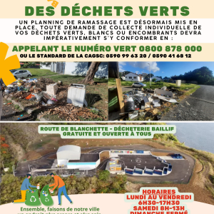 Ramassage des déchets verts